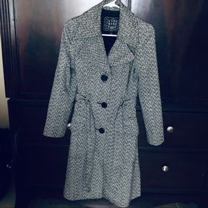 Long Wool Blend Coat